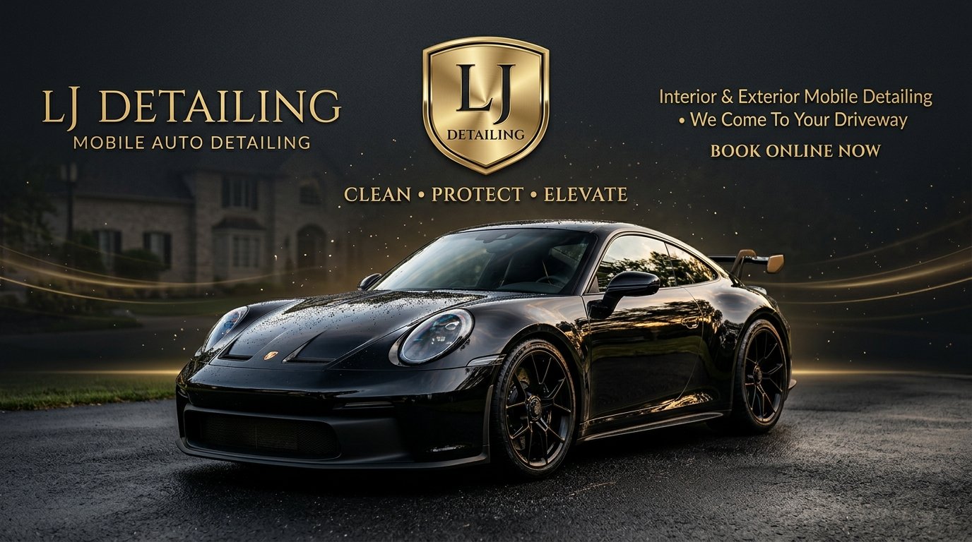 LJ Detailing Mobile Showroom Finish